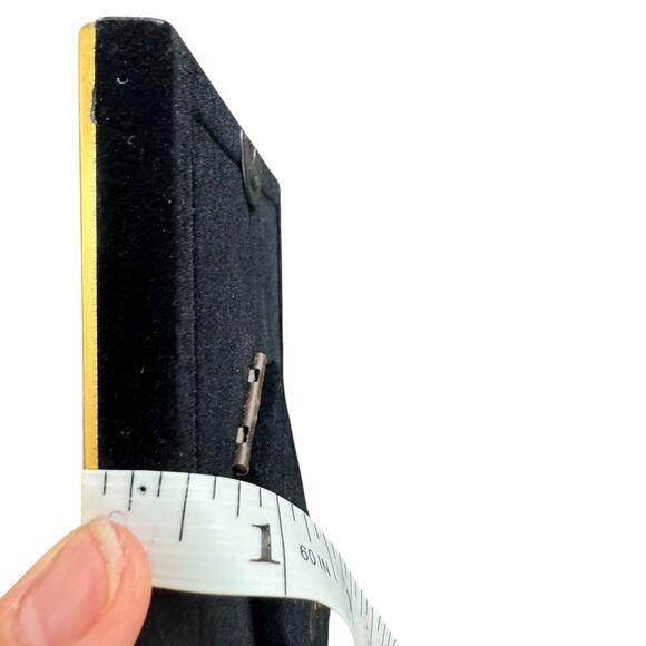 Elysees Hollywood Regency Gold Brass Picture Frame Small Tarnish Resistant Vtg. - Picture 14 of 14